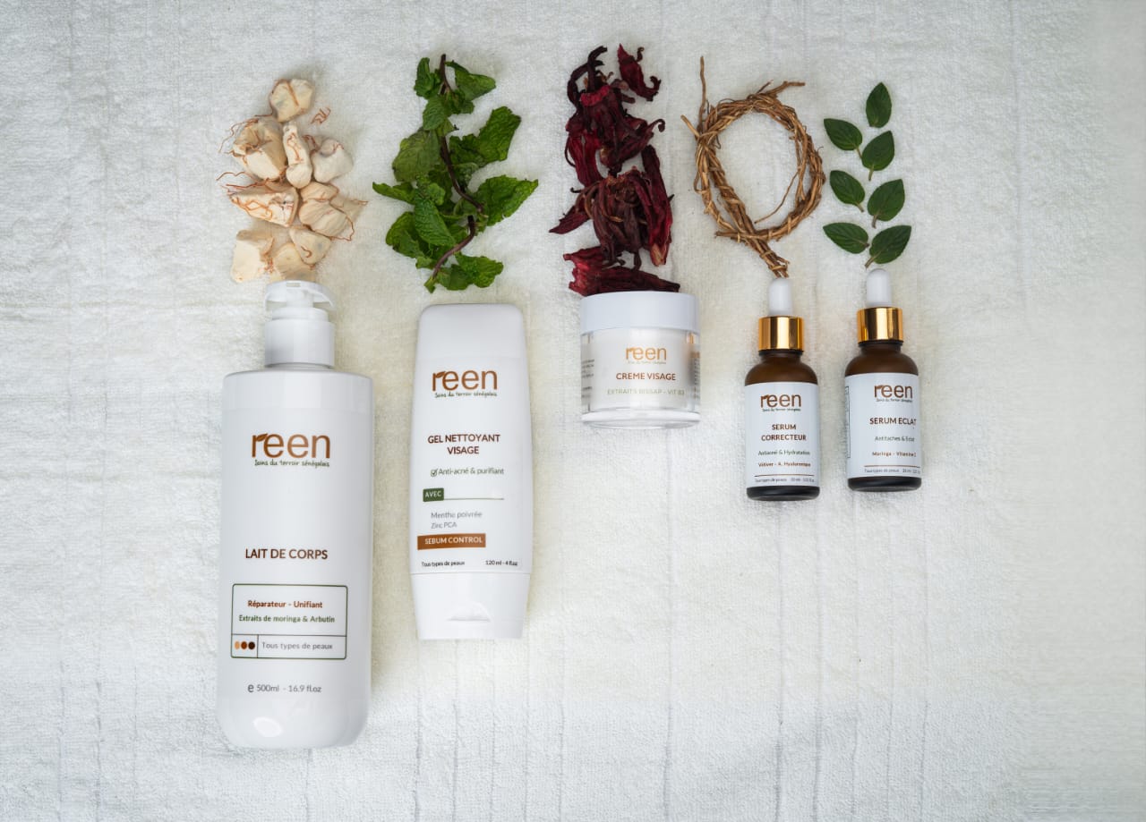 Produits REEN avec ingrédients naturels sénégalais